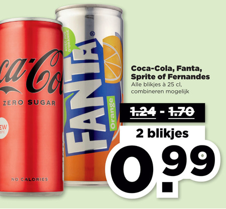 Fanta Frisdrank Cola Folder Aanbieding Bij Plus Details