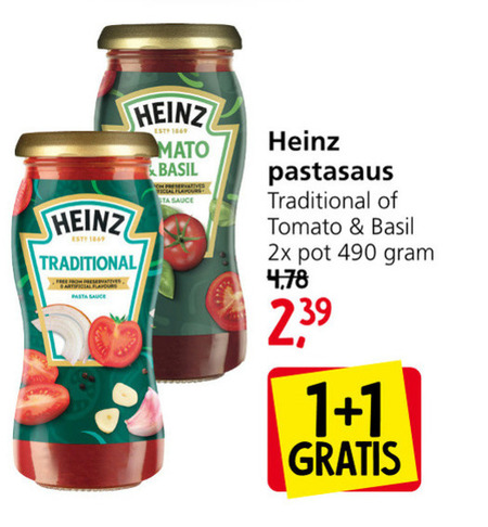 Heinz Pastasaus Folder Aanbieding Bij Jan Linders Details