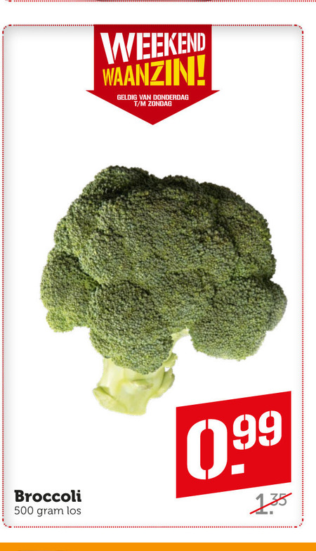 Broccoli Folder Aanbieding Bij Coop Details