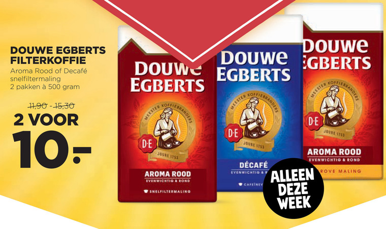 Douwe Egberts Koffie Folder Aanbieding Bij Jumbo Details