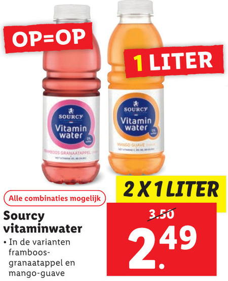 Sourcy Fruitdrank Folder Aanbieding Bij Lidl Details