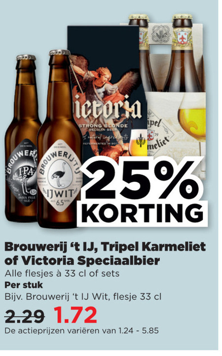 Brouwerij T Ij Speciaalbier Folder Aanbieding Bij Plus Details