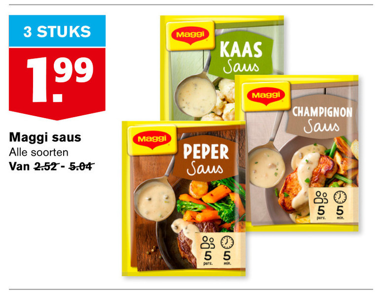 Maggi Saus Folder Aanbieding Bij Hoogvliet Details