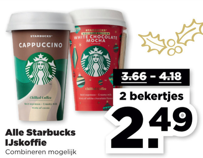 Starbucks Ijskoffie Folder Aanbieding Bij Plus Details