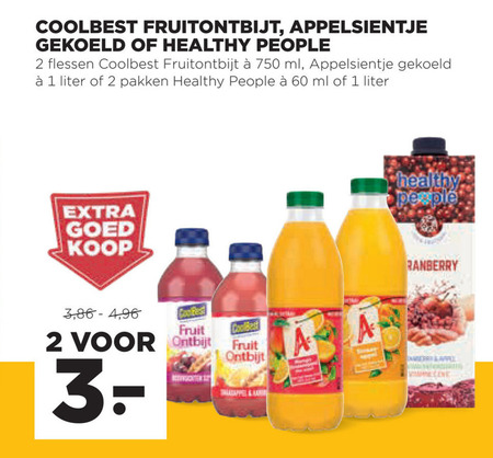 Healthy People Vruchtensap Folder Aanbieding Bij Jumbo Details