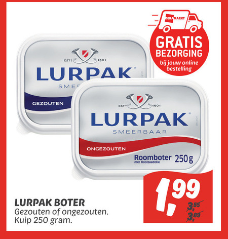 Lurpak Roomboter Folder Aanbieding Bij Dekamarkt Details