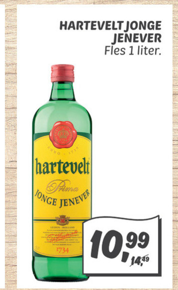 Hartevelt Jenever Folder Aanbieding Bij Dekamarkt Details