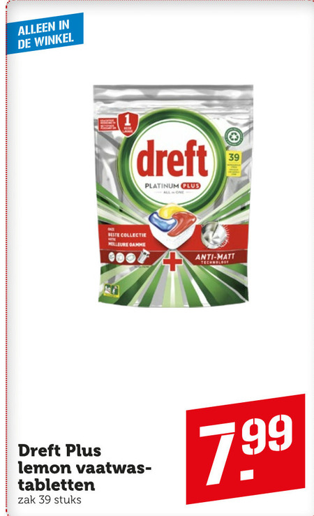 Dreft Vaatwasmiddel Folder Aanbieding Bij Coop Details