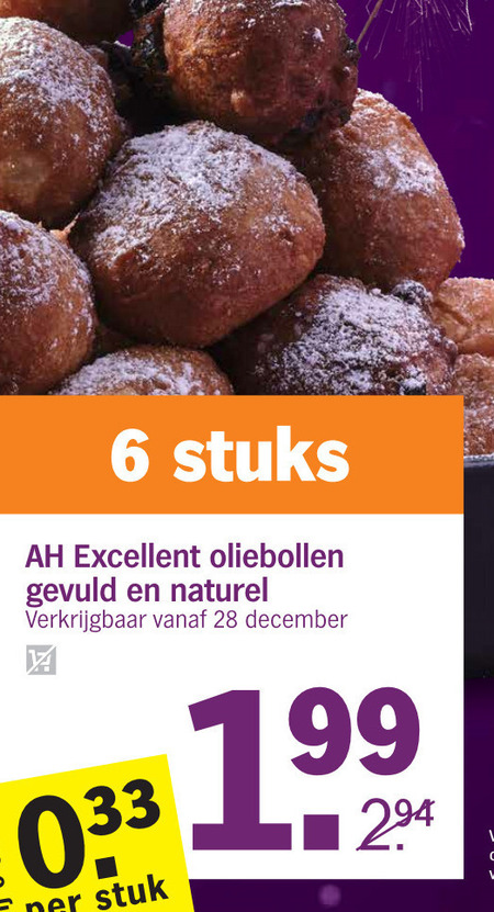 Oliebollen Folder Aanbieding Bij Albert Heijn Details