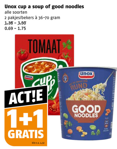 Cup A Soup Noodles Soep Folder Aanbieding Bij Poiesz Details