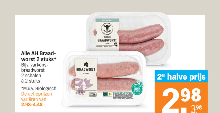 Braadworst Folder Aanbieding Bij Albert Heijn Details