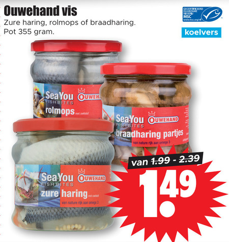 Ouwehand Haring Rolmops Folder Aanbieding Bij Dirk Details