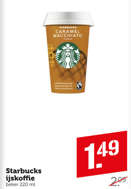 Starbucks Ijskoffie Folder Aanbieding Bij Coop Details