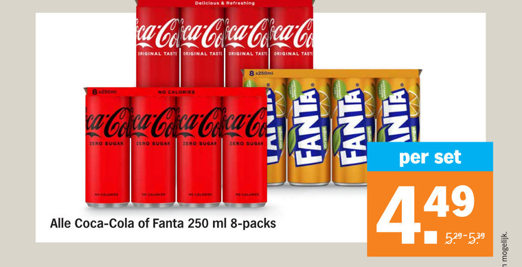 Coca Cola Frisdrank Cola Folder Aanbieding Bij Albert Heijn Details