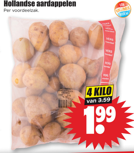 Aardappelen Folder Aanbieding Bij Dirk Details