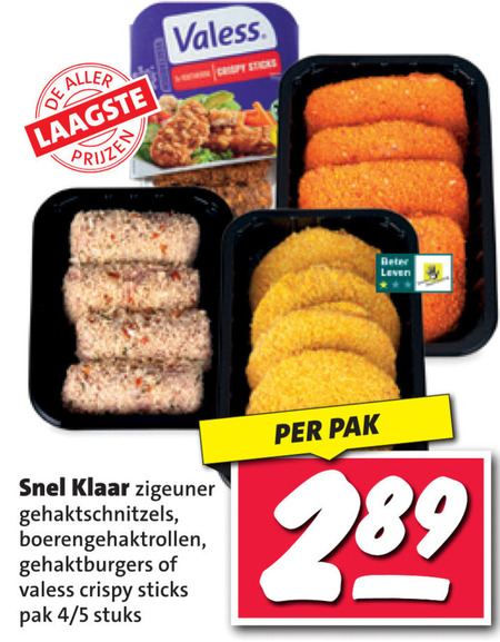 Zigeunerschnitzels Gehaktschnitzels Folder Aanbieding Bij Nettorama