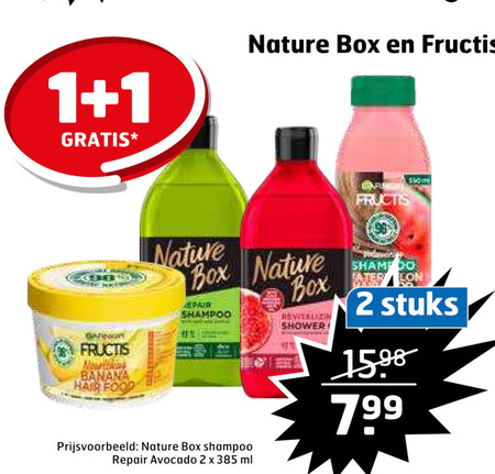 Nature Box Shampoo Folder Aanbieding Bij Trekpleister Details