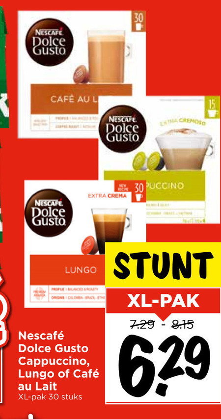 Nescafe Dolce Gusto Capsules Folder Aanbieding Bij Vomar Details