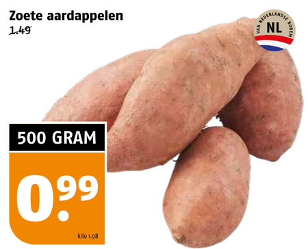 Zoete Aardappelen Folder Aanbieding Bij Poiesz Details