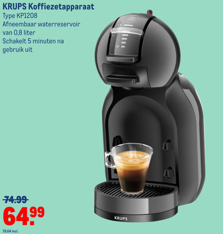 Krups Dolce Gusto Apparaat Folder Aanbieding Bij Makro Details