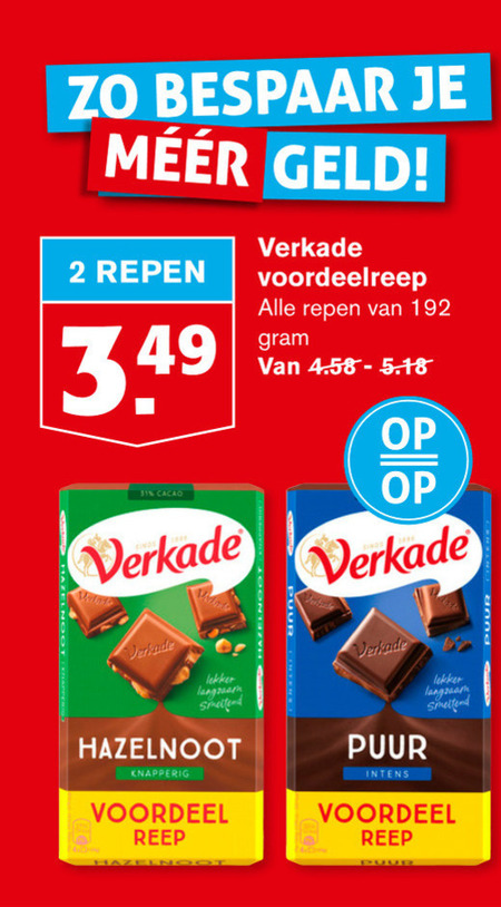 Verkade Chocolade Folder Aanbieding Bij Hoogvliet Details