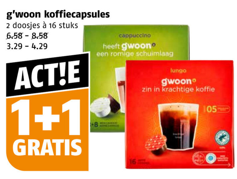 Gwoon Dolce Gusto Capsules Folder Aanbieding Bij Poiesz Details