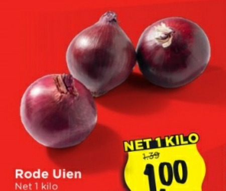 Rode Uien Folder Aanbieding Bij Vomar Details