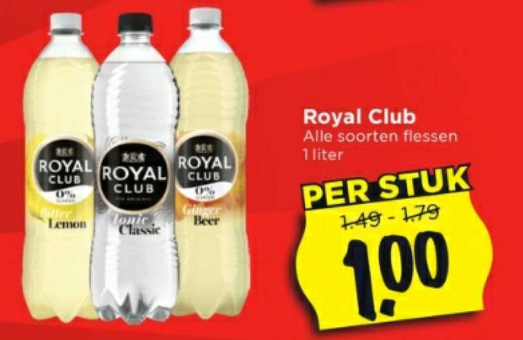 Royal Club Frisdrank Folder Aanbieding Bij Vomar Details