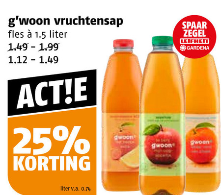 Fruitdrank Folder Aanbieding Bij Poiesz Details