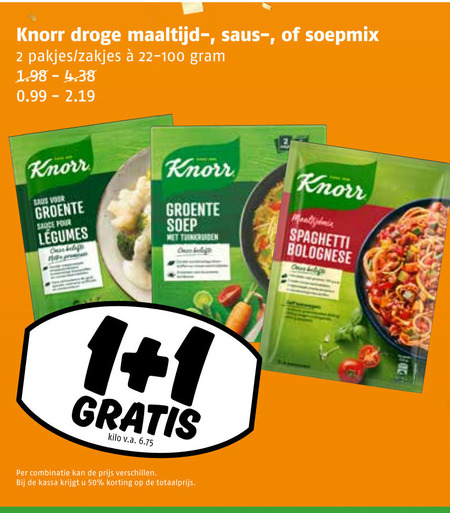 Knorr Soep Maaltijdmix Folder Aanbieding Bij Poiesz Details