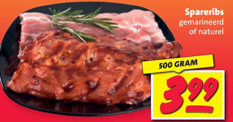 Spareribs Folder Aanbieding Bij Nettorama Details