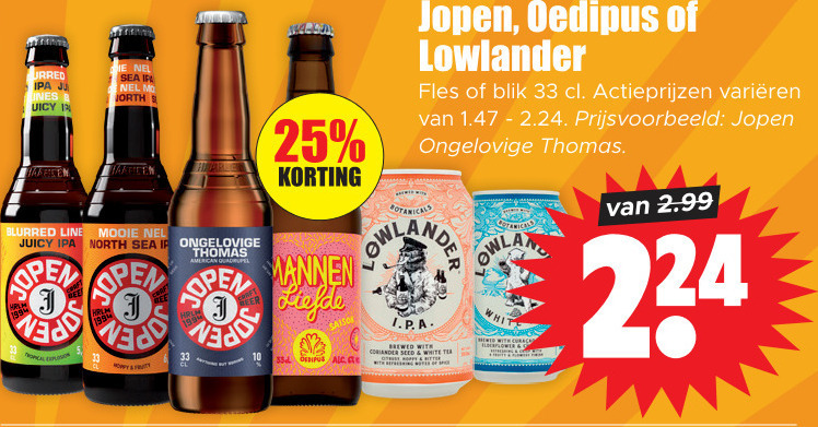 Jopen Speciaalbier Folder Aanbieding Bij Dirk Details