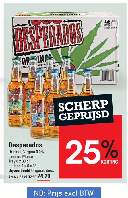 Desperados Speciaalbier Folder Aanbieding Bij Sligro Details