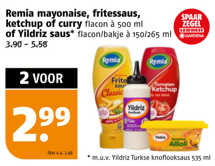 Remia Mayonaise Tomatenketchup Folder Aanbieding Bij Poiesz Details