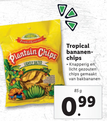 Bananenchips Folder Aanbieding Bij Lidl Details