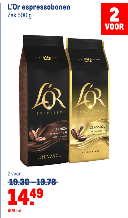 Douwe Egberts L Or Koffiebonen Folder Aanbieding Bij Makro Details