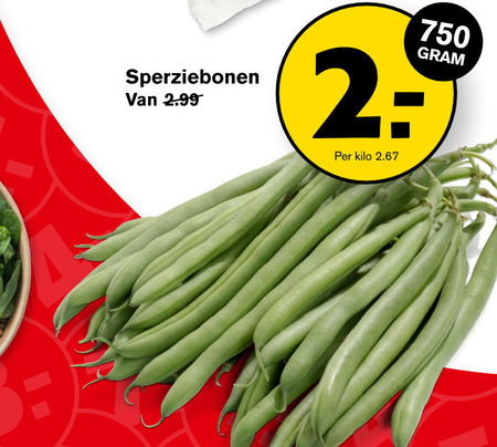 Sperziebonen Folder Aanbieding Bij Hoogvliet Details