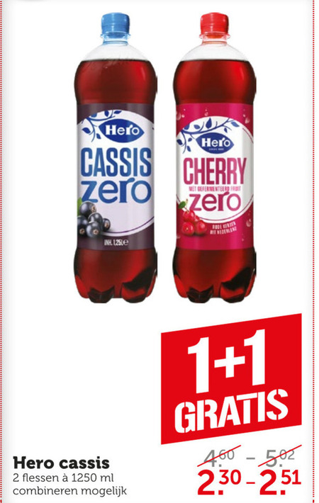 Hero Frisdrank Folder Aanbieding Bij Coop Details