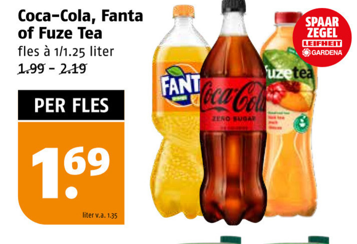 Fanta Frisdrank Cola Folder Aanbieding Bij Poiesz Details