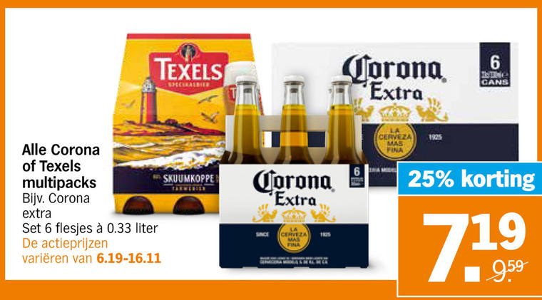 Corona Speciaalbier Folder Aanbieding Bij Albert Heijn Details