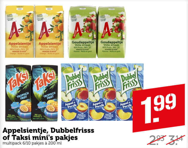 Taksi Fruitdrank Folder Aanbieding Bij Coop Details