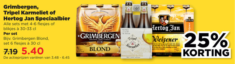 Grimbergen Speciaalbier Folder Aanbieding Bij Plus Vandaag Details