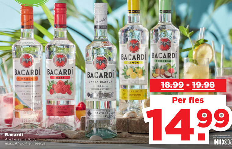 Bacardi Rum Folder Aanbieding Bij Plus Details