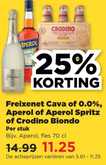 Freixenet Champagne Sparkling Wijn Aperitief Folder Aanbieding Bij