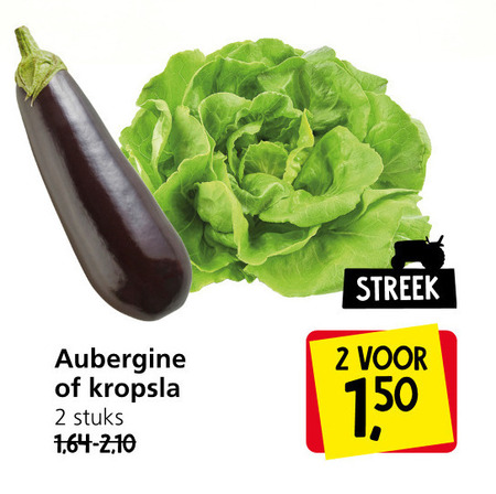 Sla Aubergine Folder Aanbieding Bij Jan Linders Details