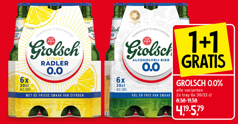 Grolsch Alcoholvrij Bier Folder Aanbieding Bij Jan Linders Details