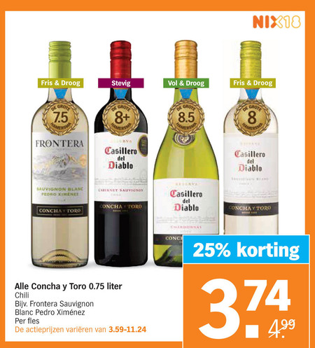 Casillero Del Diablo Witte Wijn Rode Wijn Folder Aanbieding Bij Albert