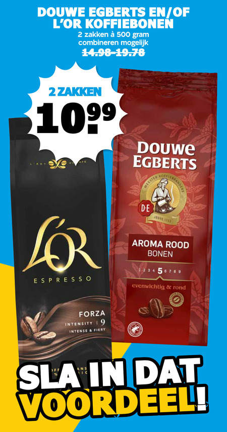 Douwe Egberts L Or Koffiebonen Folder Aanbieding Bij Boons Markt Details