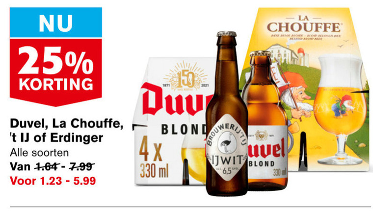 Duvel Speciaalbier Folder Aanbieding Bij Hoogvliet Details