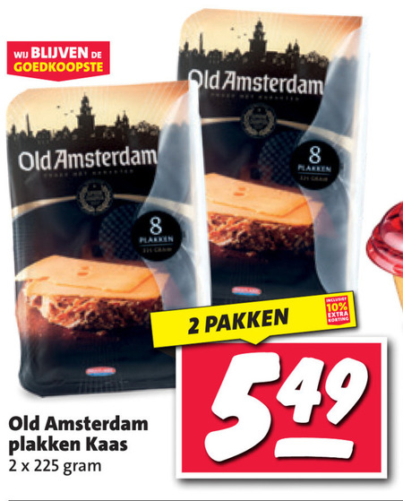 Old Amsterdam Kaasplakken Folder Aanbieding Bij Nettorama Details